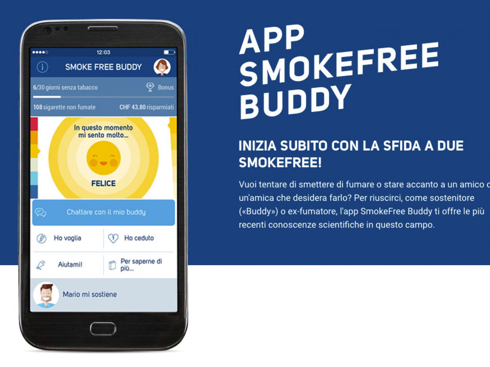 Dire addio alla sigaretta con un'app (e un concorso)